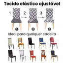 Capas para Cadeiras ChicBella™ - Tecido Ultra Comfort