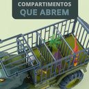Carrinho Dino Rex + Dinossauros