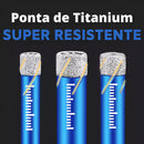 Kit Brocas TitanPRO Multimaterial 5 Peças + Frete Grátis